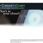 Corsairs Closet website – after
